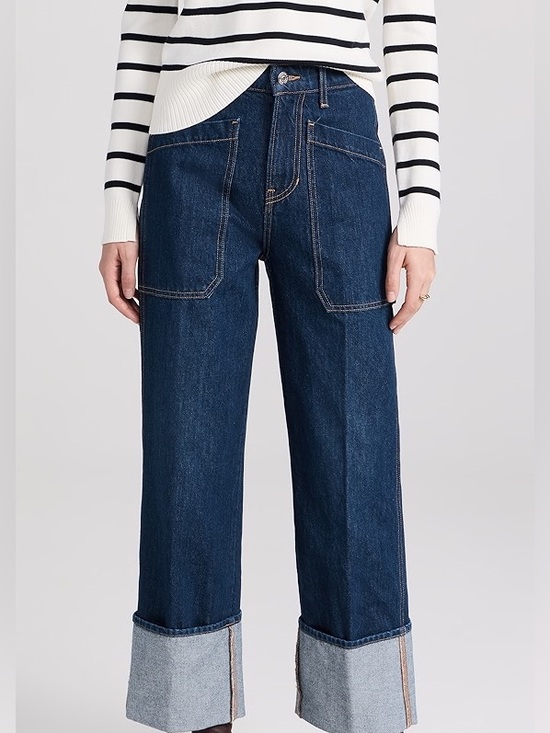 Veronica Beard Denim - Veronica Beard Dylan High Rise Straight Leg Jeans